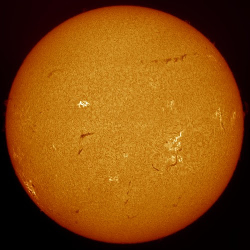 Ha Full Disk colour by Mark Townley