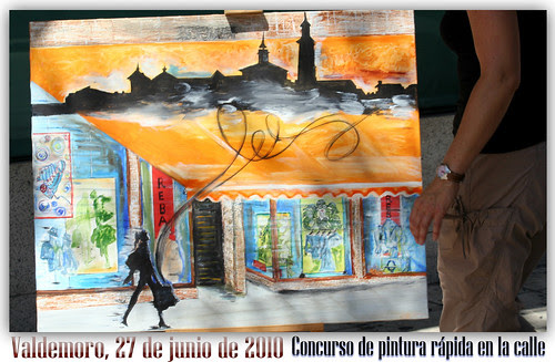 Pintura rápida en la calle
