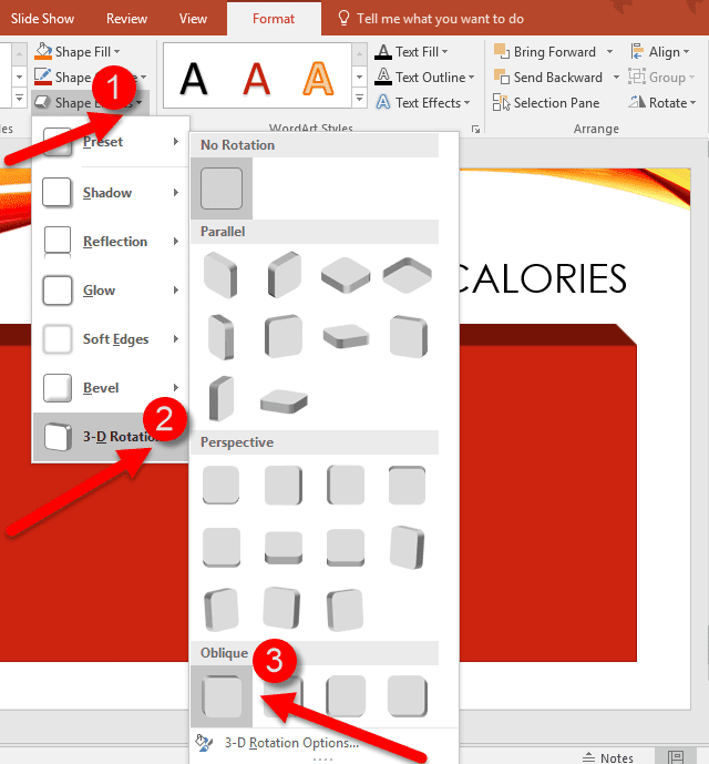 How To Create 3d Effect For A Powerpoint Table Theapptimes