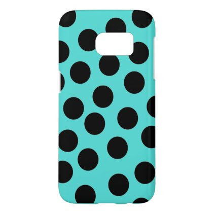 Black and teal Android case