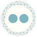 Blue Floral Media Icon - Flickr