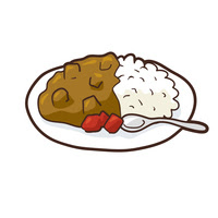 インド人とカレー の画像素材 イラスト素材ならイメージナビ