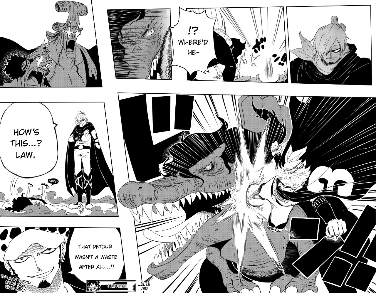 画像 ワンピース931話 サンジのレイドスーツ姿ｗｗｗ ネタバレ注意 ねいろ速報さん