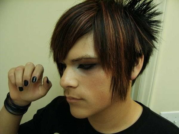short emo haircuts boys. emo hairstyles for girls with