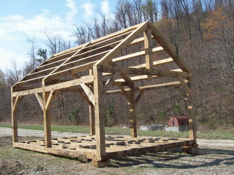 Tree Sheds: Guide Small timber frame shed plans