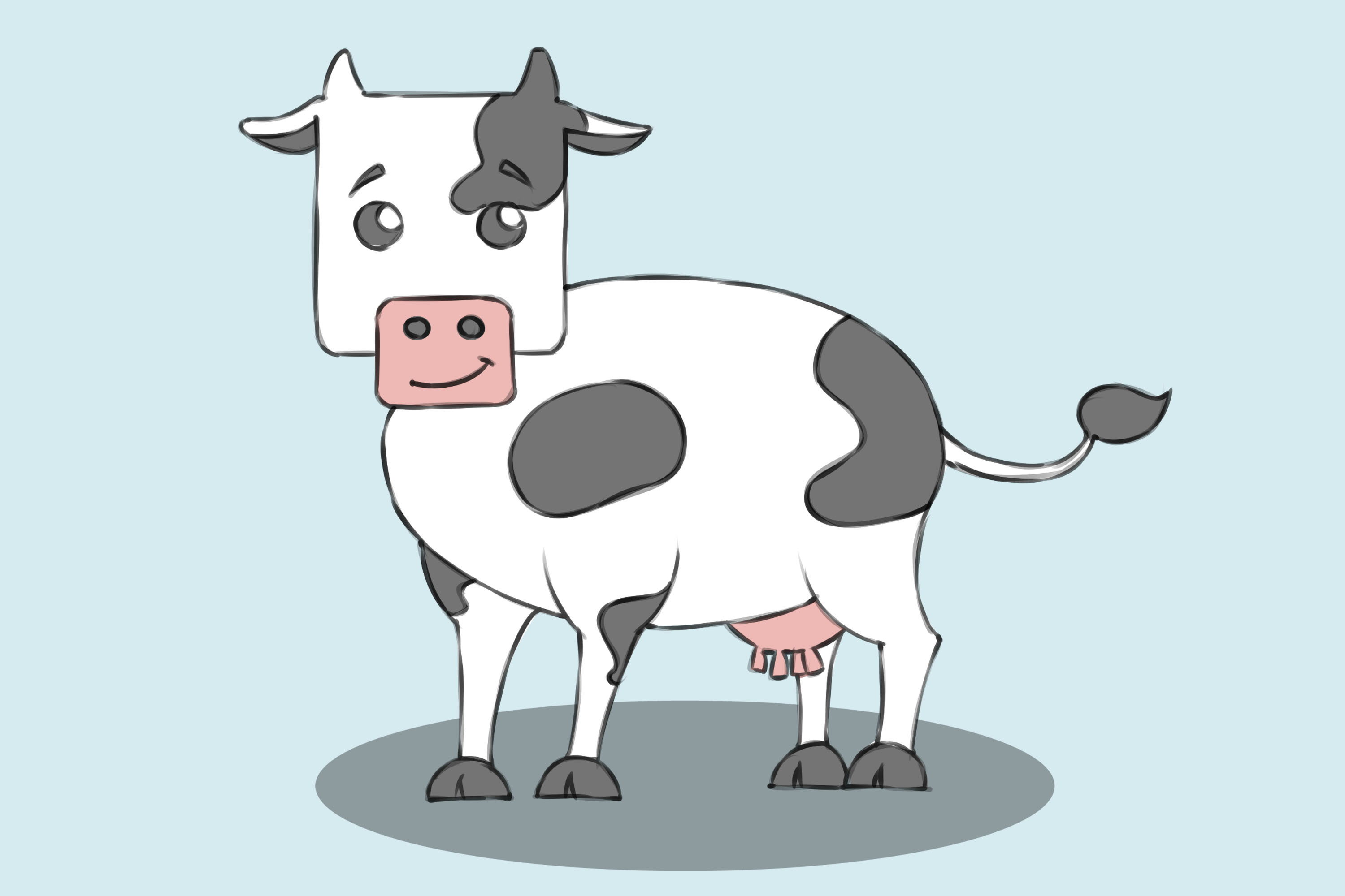 How to Draw Cute Cartoon Animals: 9 Steps (with Pictures)