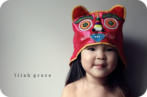 chinese tiger hat and tutu