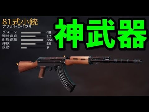 Kun 初心者も無双出来るレベルの最強武器81式小銃の撃ち方 3連バーストで優勝 荒野行動 Kun サムネイル画像 Youtuberコメ速報