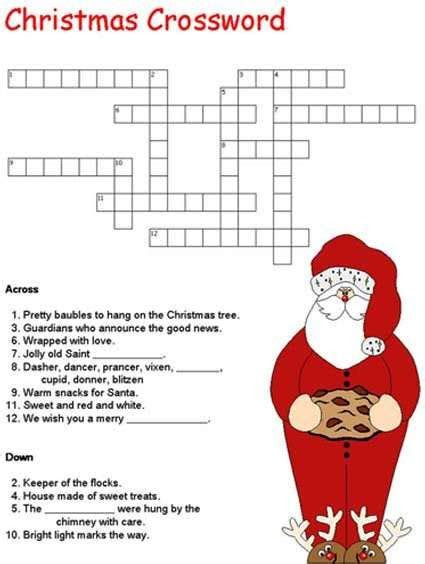  christmas crossword puzzle httpwwwthechristmastreefarmcomaublog