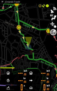 Mapa ciclista