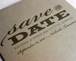 The Broadway Save the Date