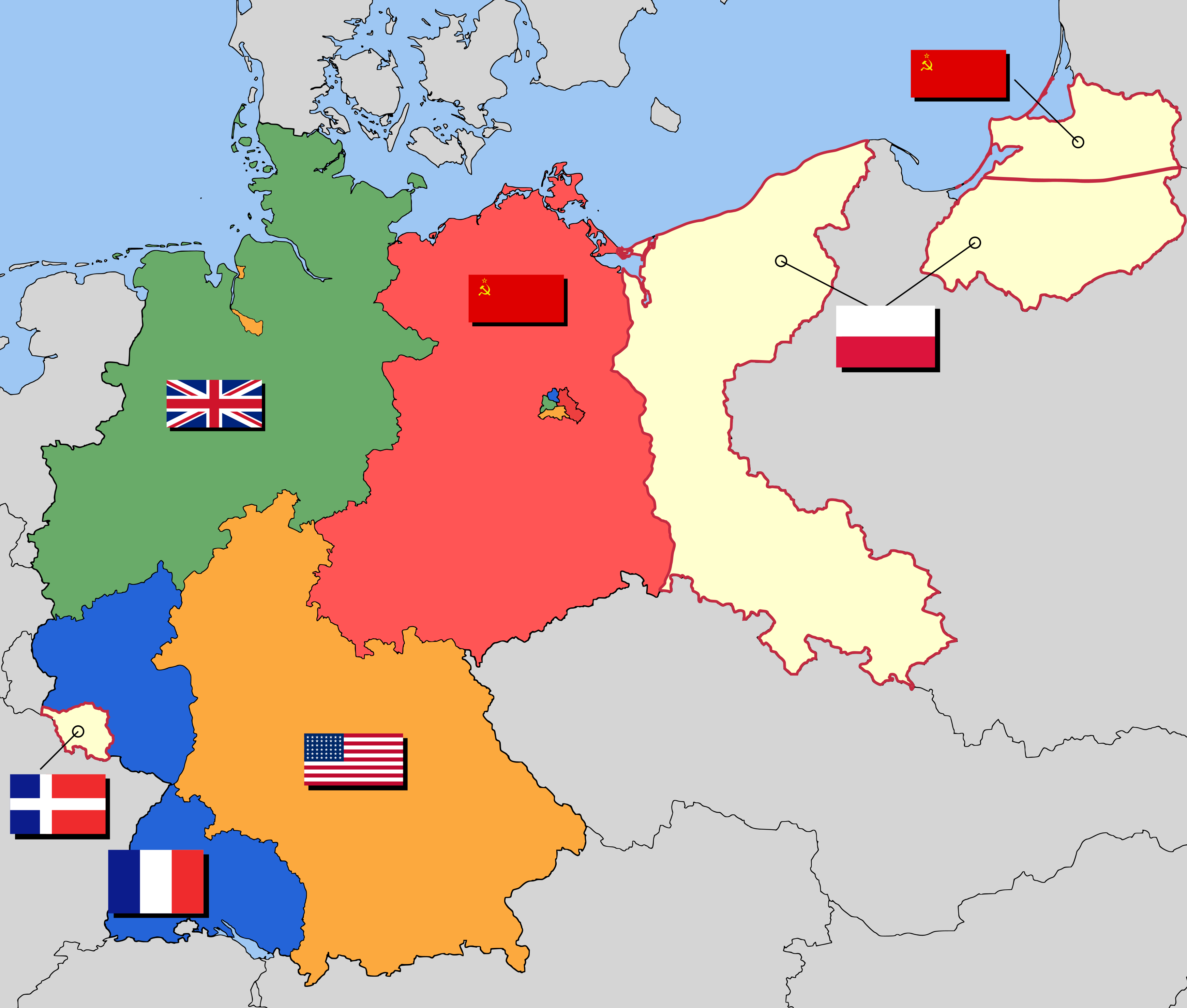 Why did France help run west Germany and west Berlin ...