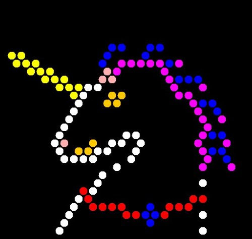 Lite Brite Refill: Little Miss (SQUARE)