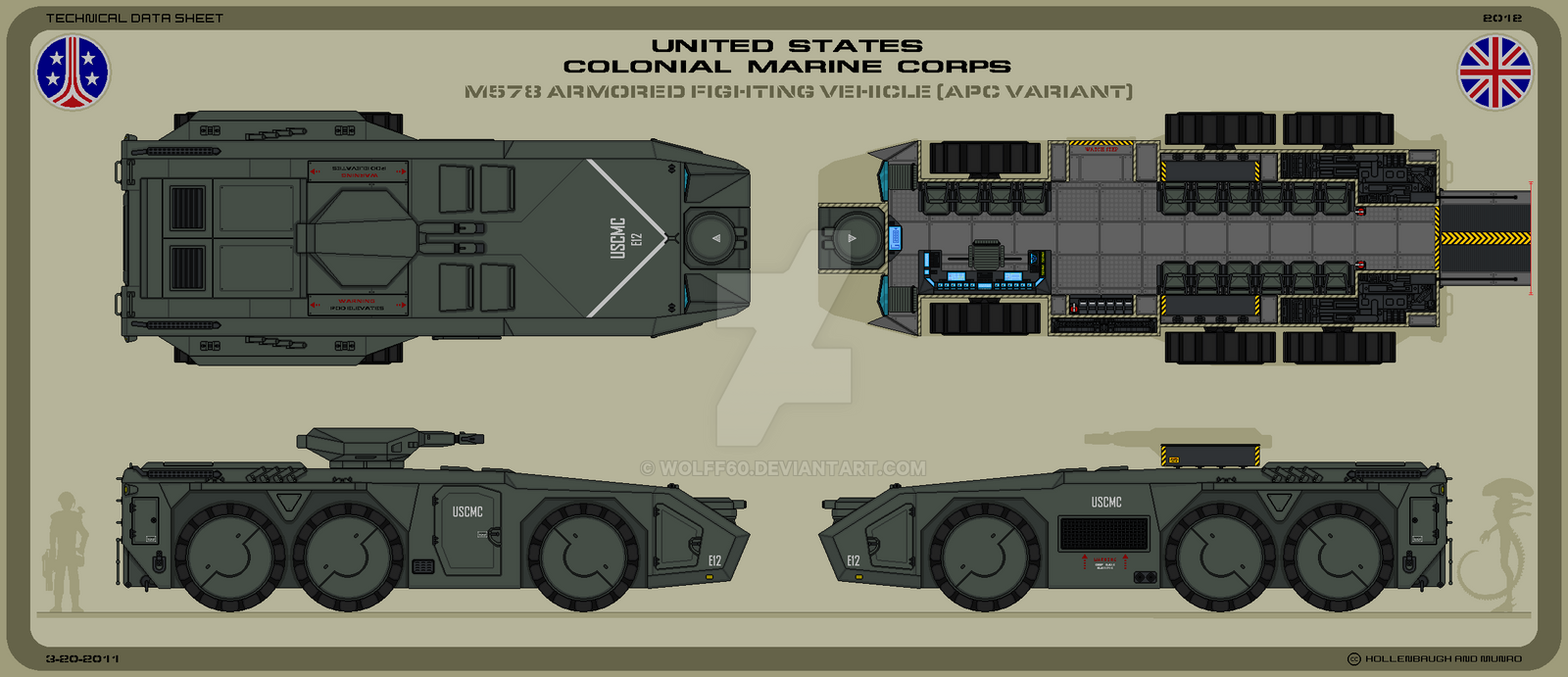 Aliens USCMC by Wolff60 on DeviantArt