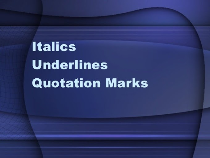 Quotation Marks Look Different