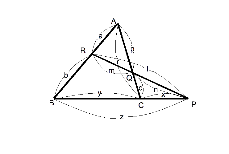 メネラウスの定理