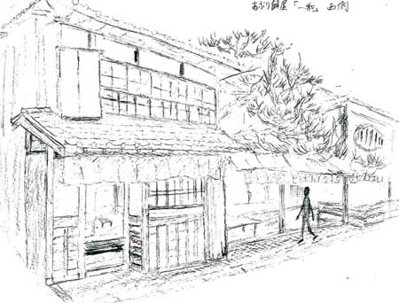 パーススケッチの練習 - 音戸山ブログver3