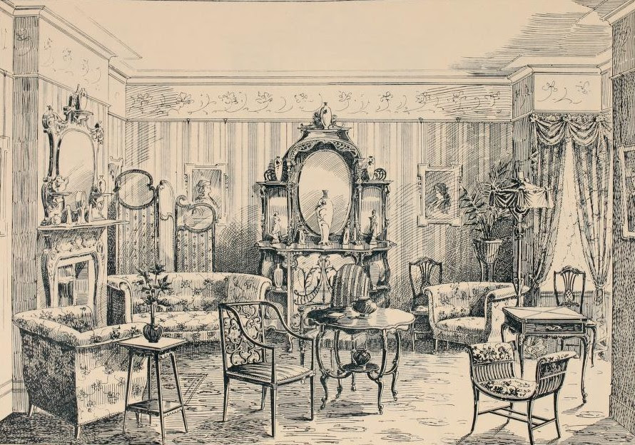 Interior Design | Edwardian Promenade  Drawing Room. â€œ