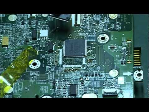 How to remove and replace a key on Acer Aspire laptop keyboard.