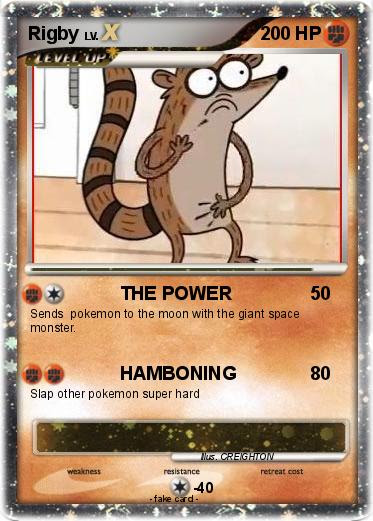 Pokémon Rigby 149 149 - THE POWER - My Pokemon Card