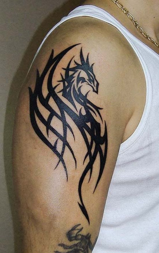 Simple Dragon Tattoos For Men dragon tattoos for men - dragon tattoo 