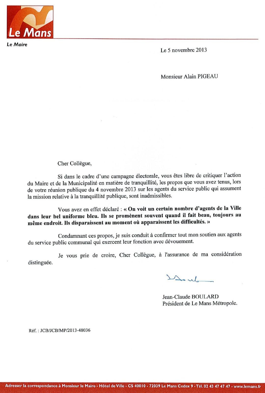 lettre motivation mutation fonction publique