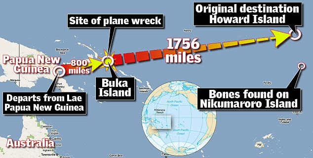 Amelia Earhart's last flight