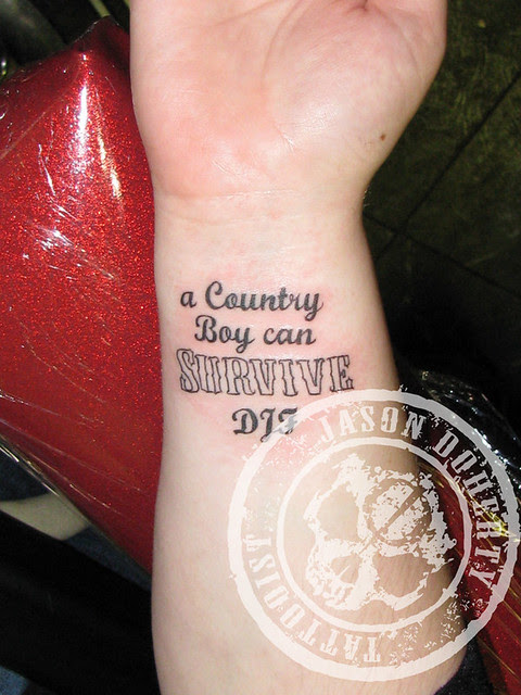 A Country Boy Can Survive Tattoo | Flickr - Photo Sharing!