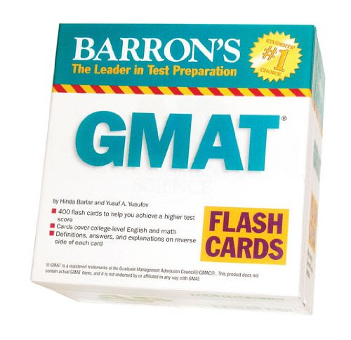 Barrons GMAT Flash Cards