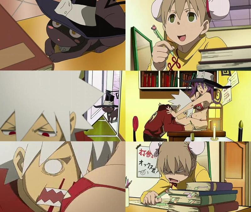 ソウルイーター 第14話 超筆記試験 ドキドキ ワクワク ソワソワ ウソーン 無限回廊幻想記譚 旧館 アニメ 映画感想