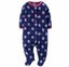 CARTERS-BABY-GIRL-BLANKET-SLEEPER-FOOTED-MICRO-FLEECE-PAJAMAS-JAMMIES-3M-6M-9M