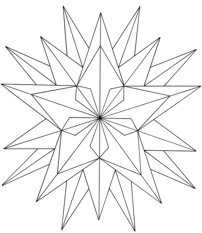 Printable Coloring Pages Stars