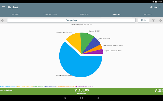 My Budget Book - screenshot