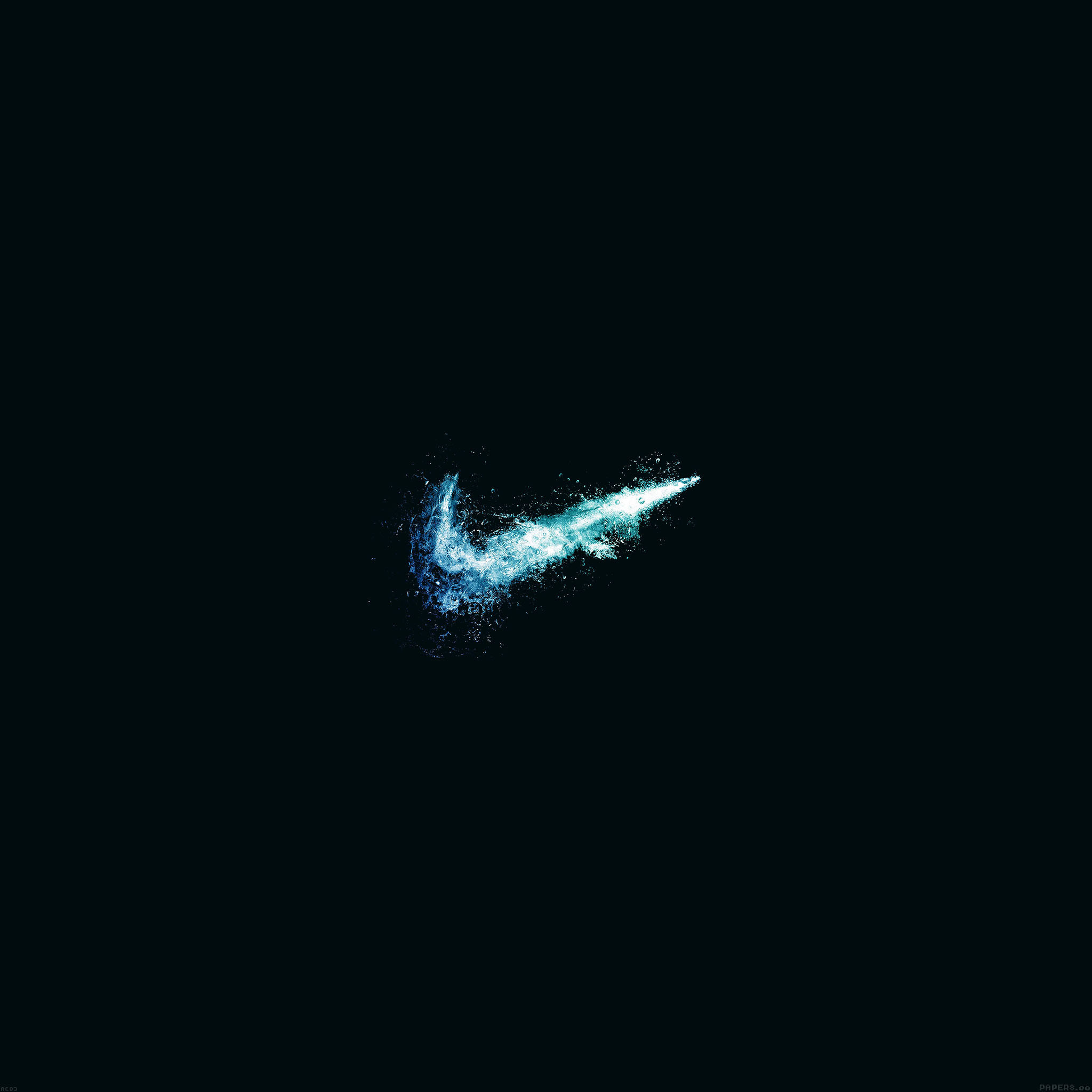ac83-wallpaper-nike-water-logo-dark-minimal - Papers.co