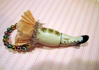 Victorian Boot Tussie Mussie! 4