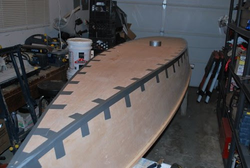 New plywood “Quick Canoe” plan builds in as little as 4.5 hours 