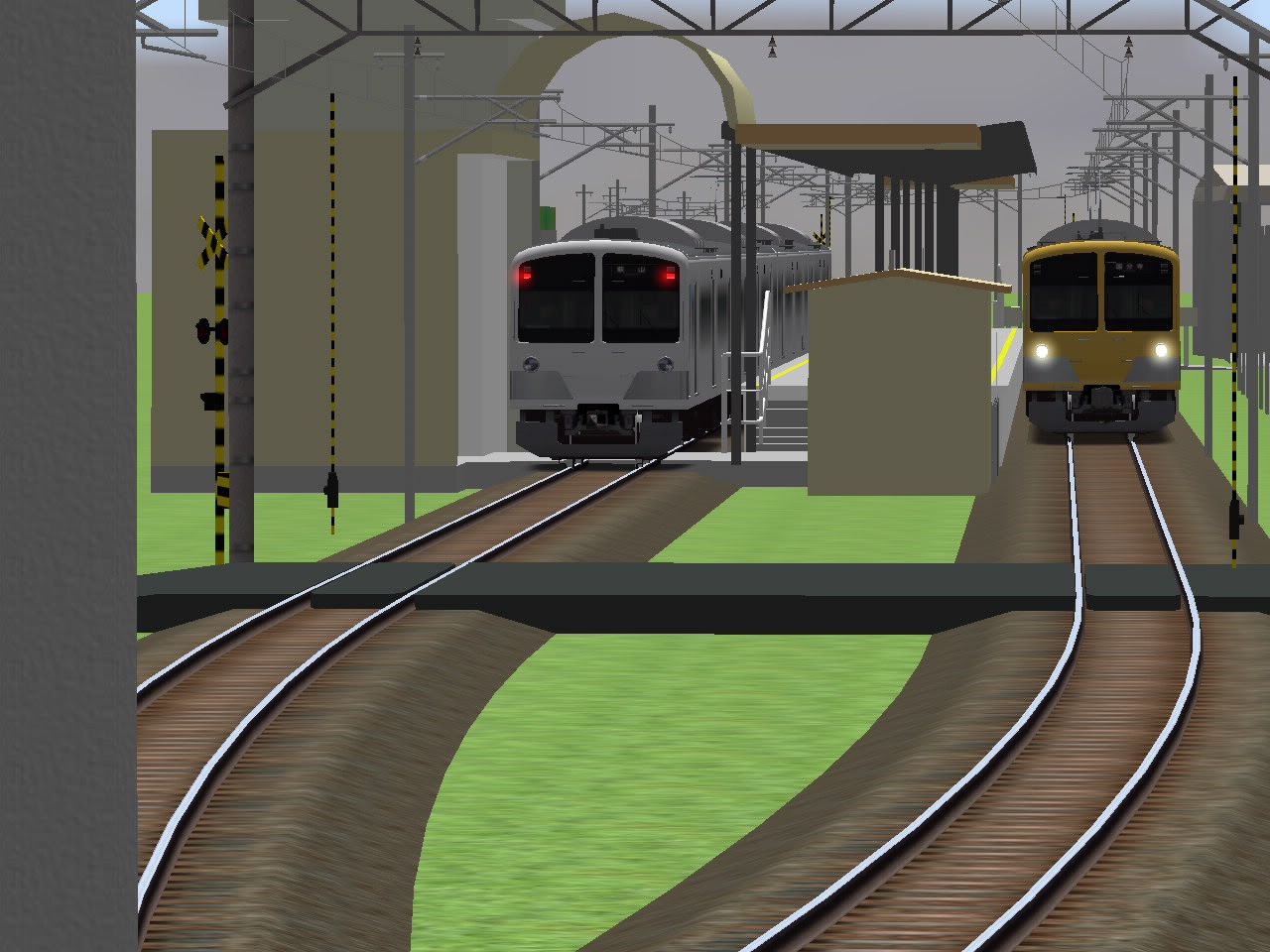 Railsim 配線をすこっていく