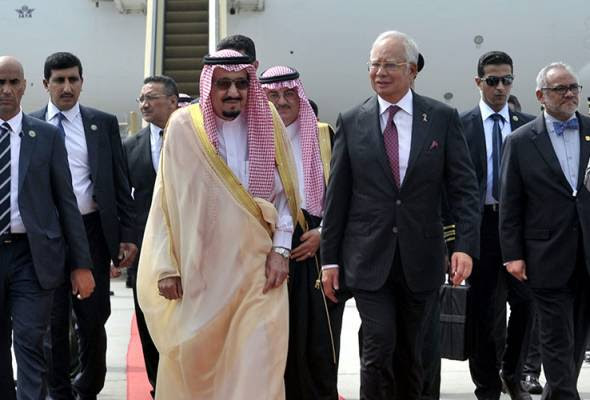 Raja Salman tiba untuk lawatan negara