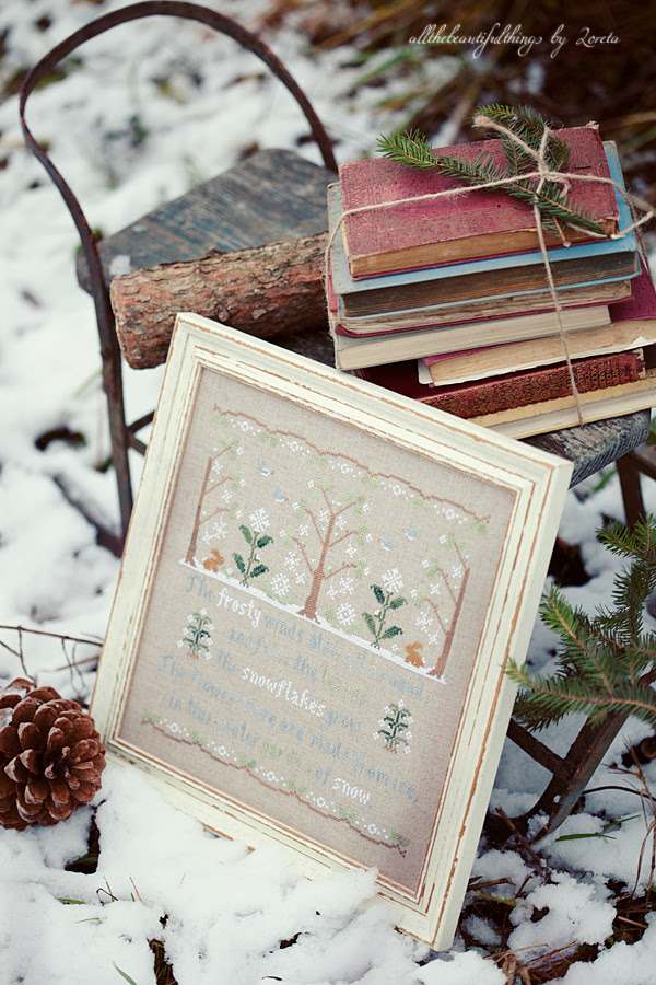 Garden of Snow (Country Cottage Needleworks)