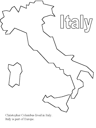 Italy Coloring Pages