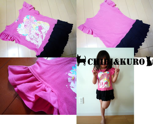 簡単リメイク Vサイズアウトtシャツをワンピースにアレンジ 作り方 オリジナルステンシルとアイロンシートのお店 Chibi Kuro ちび くろ 楽天ブログ
