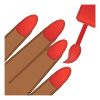 Nail Emoji - Emoji NailsNail Emoji - ðð» Nail Polish With Pale Skin Tone Emoji