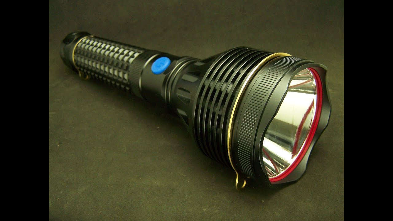 Olight SR95 Intimidator 2000 Lumen Flashlight - YouTube