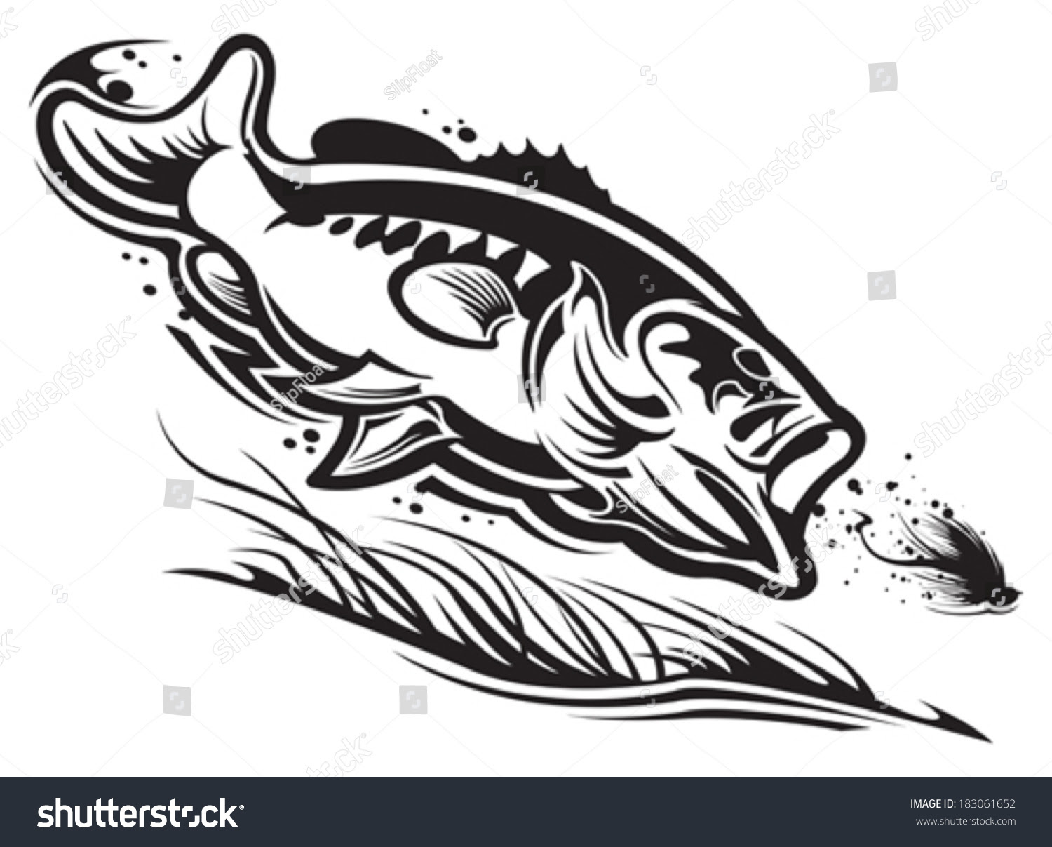 Free Free 283 Largemouth Bass Bass Fish Svg Free SVG PNG EPS DXF File