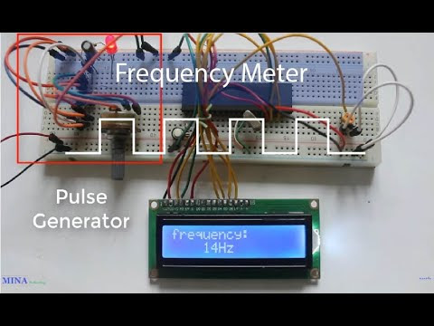 Make Frequency meter use pic micrcontroller and Mikro C