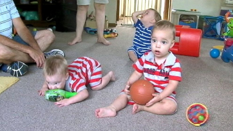 PHOTO: Sarah and Bill Imbierowicz are expecting their second set of triplets.