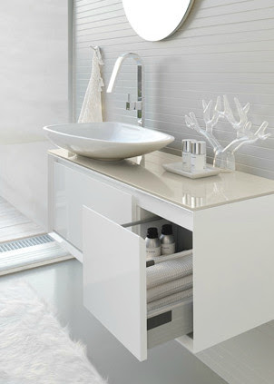 AK Series Collections - modern - bathroom vanities and sink ...