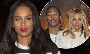Ciara steps out for dinner amid rumours she has split from fiance Future 'after he cheated on her'