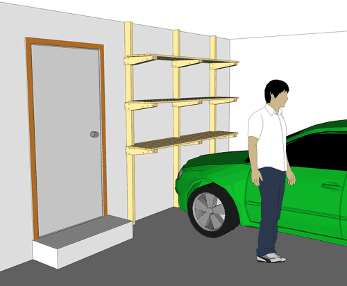 Magnificent Garage Shelves Plans 500 x 412 · 16 kB · png