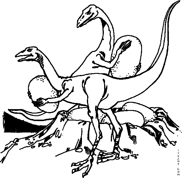 Download Ivy's Dinosaur Coloring Book. (Velociraptor).